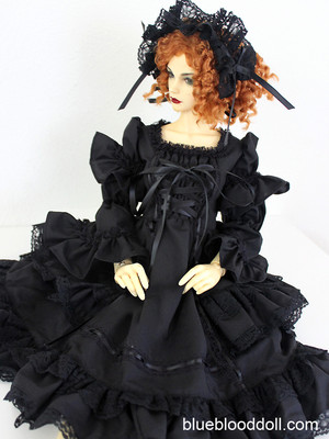 gothic doll clothes
